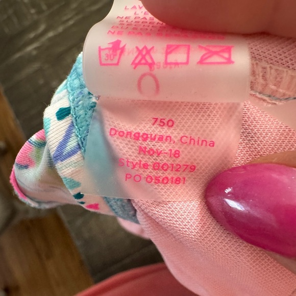 LILLY PULITZER Lagoon Sarong Hipster Bottom Size 0 Sway This Way - Picture 8 of 9